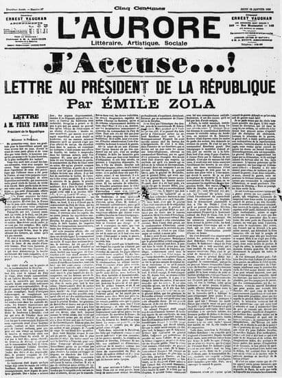 J'accuse...! d'Émile Zola