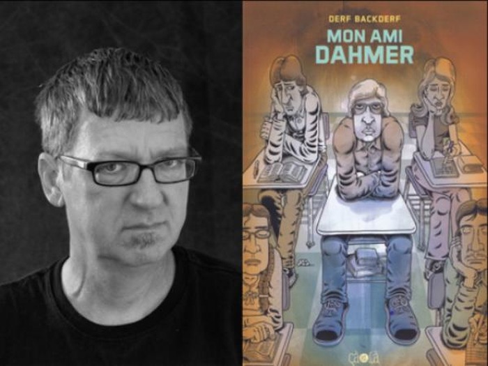 portrait de Derf Backderf​ et couverture de "Mon ami Dahmer"